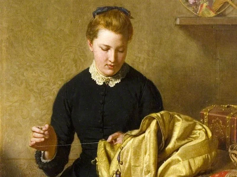 1818-John Faed - La piccola sarta